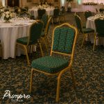 Scaun Conferință PROSY-15 Verde cu Romb Mare