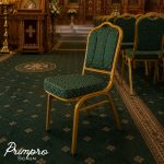 Scaun Conferință PROSY-15 Verde cu Romb Mare - imagine 3