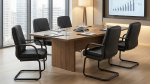 💼 Scaun Vizitator PRO5550 S – Metalic, Ergonomic, Conferință - imagine 3