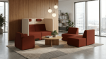🪑 PRORubico 100 BR – Fotoliu modular 1 loc cu brațe - imagine 4