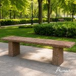 ProB2 (L × l × H): 200 × 35 × 47 cm Bancă urbană realizată din beton